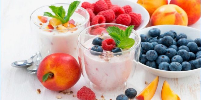 Рецепт домашнего йогурта с фруктами без применения йогуртницы