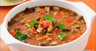 Суп из чечевицы – рецепт для СВЧ