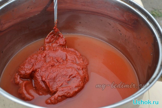 Как приготовить лечо из болгарского перца и томатной пасты
