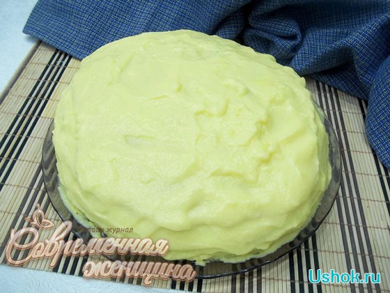 Торт Наполеон из замороженного теста на сковороде для ленивых