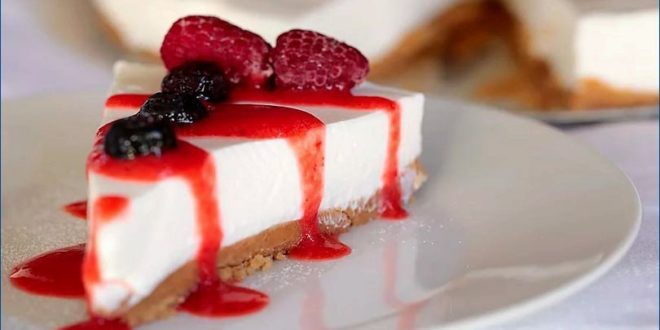 Йогуртовый торт без выпечки — сладкий десерт