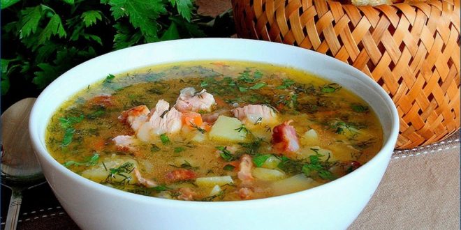 Рецепты супов с копченостями