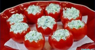 помидоры, фаршированные мягким сыром