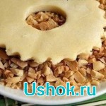 Вкусные песочные кольца с арахисом: рецепт из детства