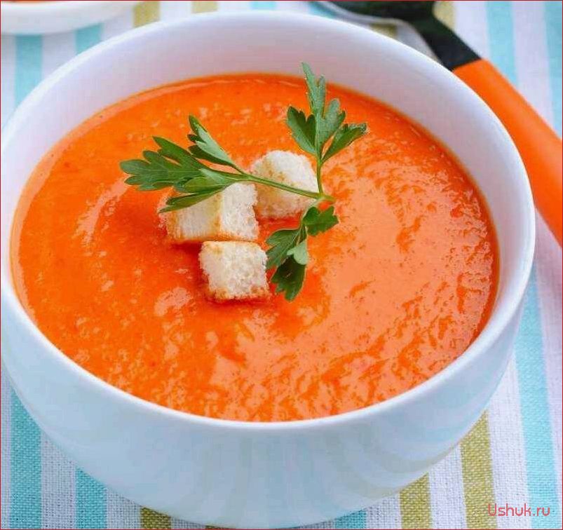 Как приготовить аппетитный суп-пюре из моркови с сельдереем 