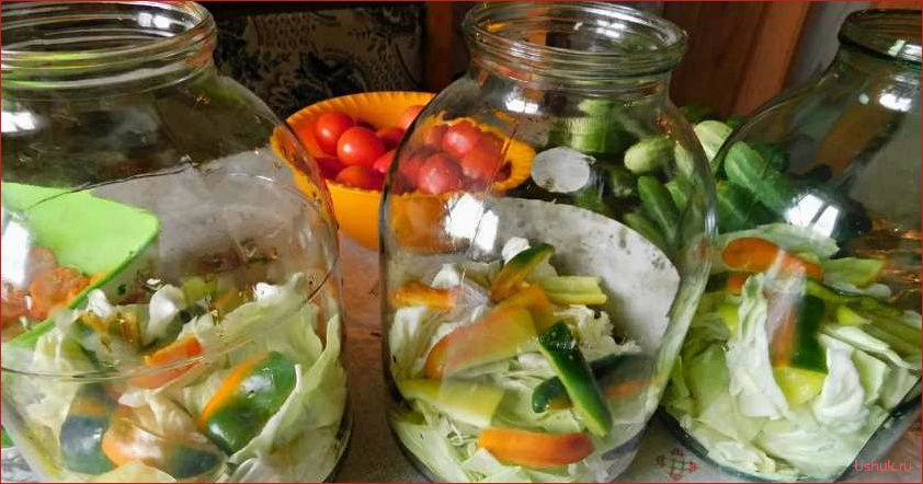 Салат «Огород» на зиму — лучший рецепт для сохранения вкуса 