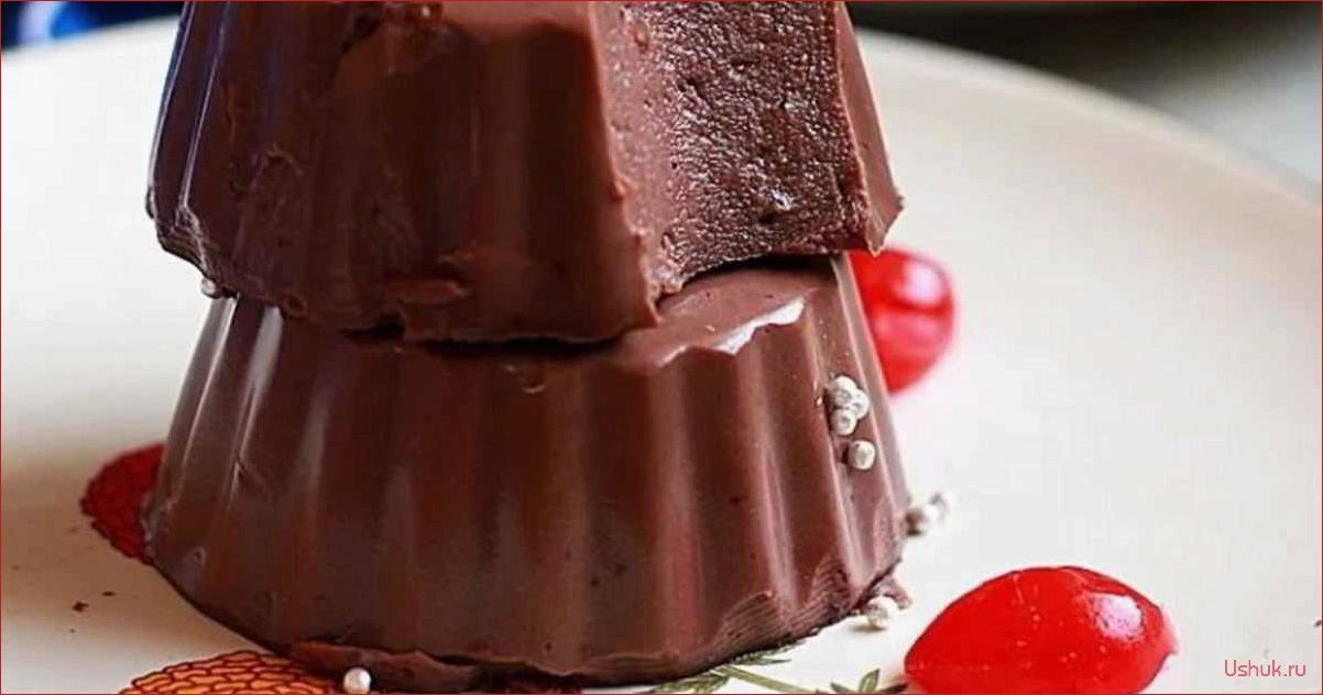 Изысканное и вкусное желе в шоколаде — рецепты приготовления 