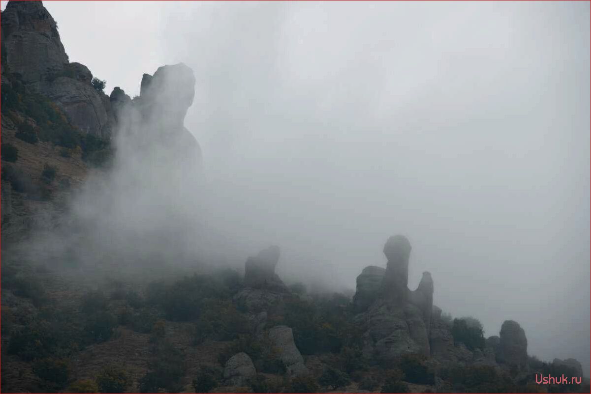 Долина привидений Крыма: туризм и путешествия в загадочное место