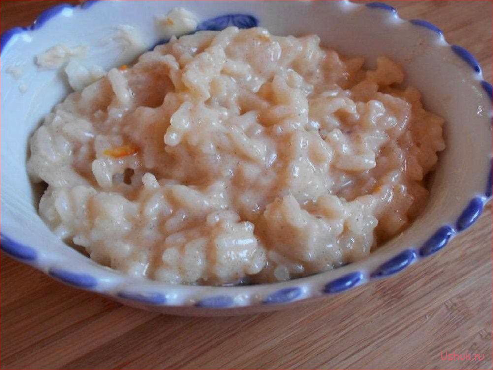 Паровой рисовый пудинг — как приготовить вкусное и ароматное блюдо 