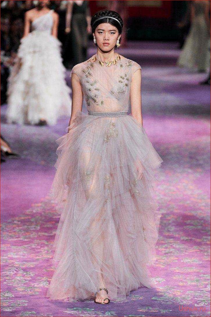 Коллекция Christian Dior Haute Couture весна 2024