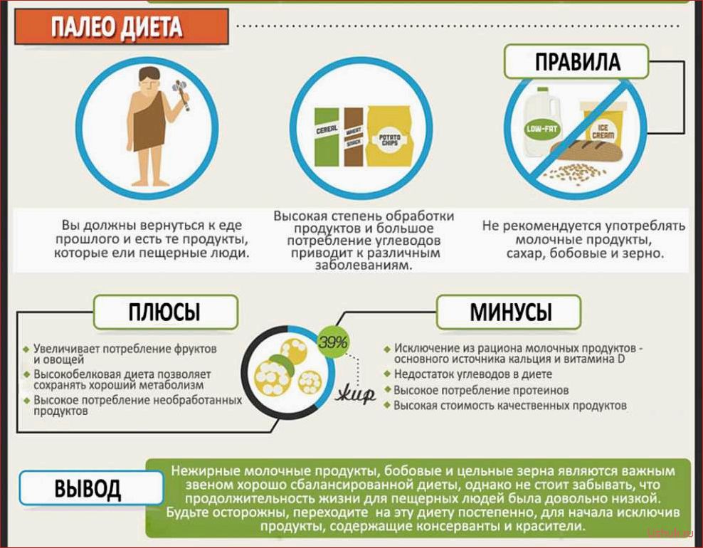 Палео-диета: эффективный способ похудения без стресса