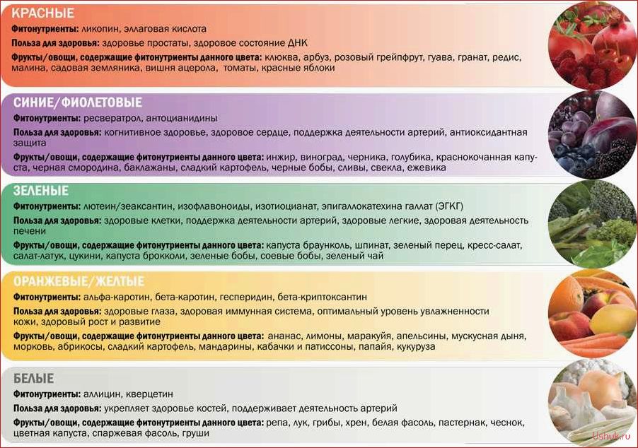 (цветная, диета, разнообразьте, рацион, здоровья) Цветная диета: разнообразьте свой рацион для здоровья и красоты