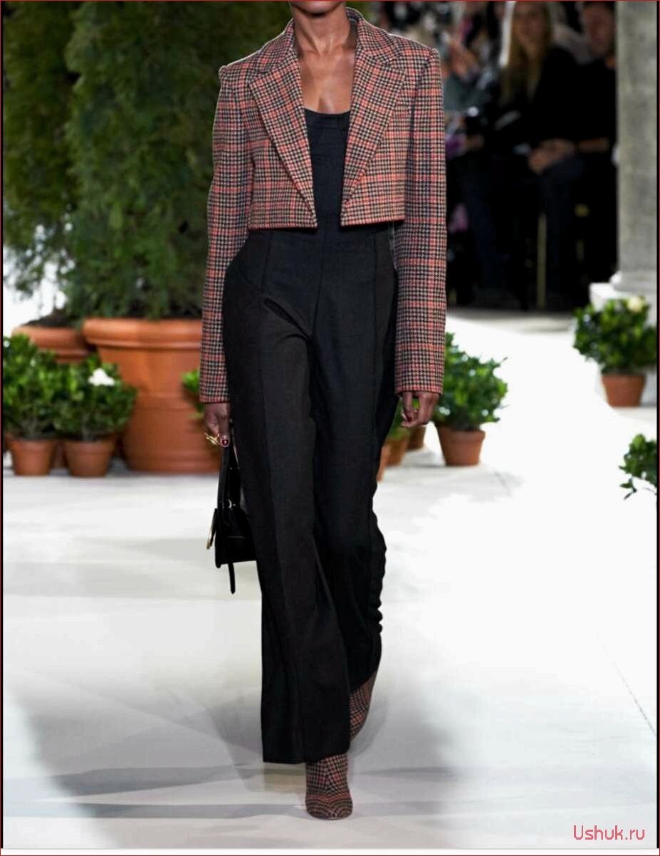 Укороченные жакеты 2024 — модные тренды и идеи для сочетания