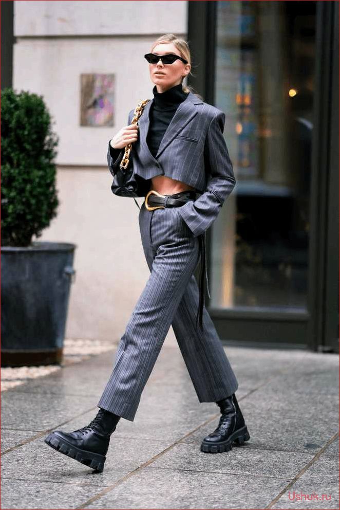 Укороченные жакеты 2024 — модные тренды и идеи для сочетания